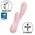 Вибратор кролик Satisfyer Mono Flex Violet
