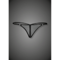 Трусики сетка стринги с застежками F119 Noir Handmade L