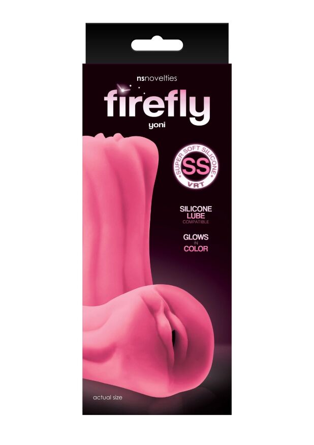 Мастурбатор вагіна світиться в темряві Firefly Yoni NS Novelties