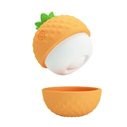 Клиторальный пульсатор PRETTY LOVE Pineapple Secret оранжевый, 5,7 х 5,1 см