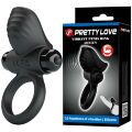 Кольцо эрекционное серии Pretty Love - ADRIEN Vibrant penis ring, BI-210315Z