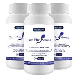 Таблетки Cum Plus Strong для увеличения количества и качества спермы, 60 капсул
