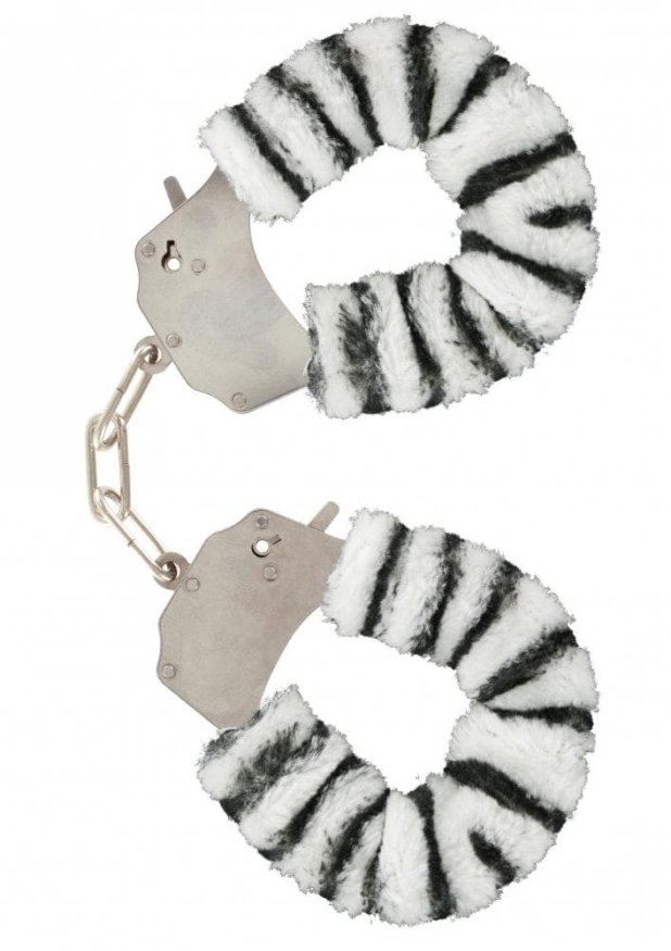 Наручники Furry Fun Cuffs   (зебра)