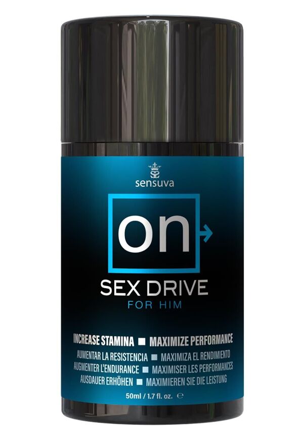 Крем для повышения либидо у мужчин Sensuva ON Sex Drive for Him (50 мл) с натуральными экстрактами
