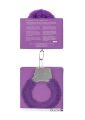 Наручники - Ouch! Beginner's Handcuffs Furry Purple
