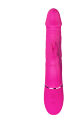 Двойной вибратор кролик Dream Toys VIBES OF LOVE COCKY RABBIT MAGENTA