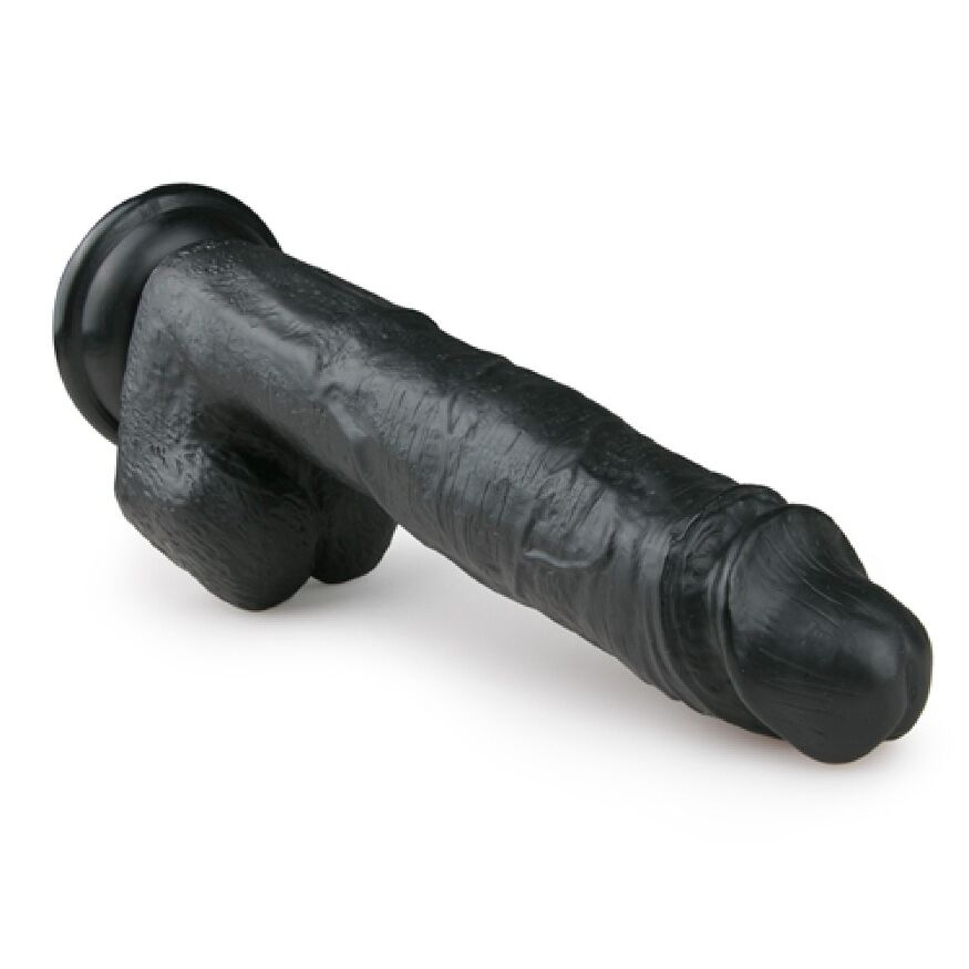 Фаллоимитатор Гигант EasyToys Black, 26.5 х 4.8 см
