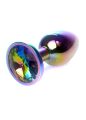 Анальна пробка - Jewellery Multicolour Plug Clear