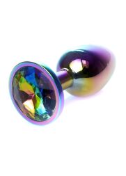 Анальна пробка - Jewellery Multicolour Plug Clear