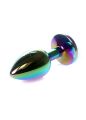Анальна пробка - Jewellery Multicolour Plug Clear