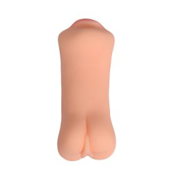 Двосторонній мастурбатор 3в1 Вагіна-Анус-Рот Real Sex Doll