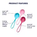 Набор одинарных вагинальных шариков Satisfyer Strengthening Balls set of 3