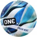 Набір оральних презервативів One Flavor Waves Fresh Mint зі смаком м'яти, що освіжає (ціна за 5 шт.)