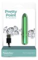 Вибропуля PowerBullet - Pretty Point Rechargeable Teal