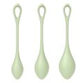 Набор йони бусин Satisfyer Yoni Power 2 Light Green (мятая упаковка)