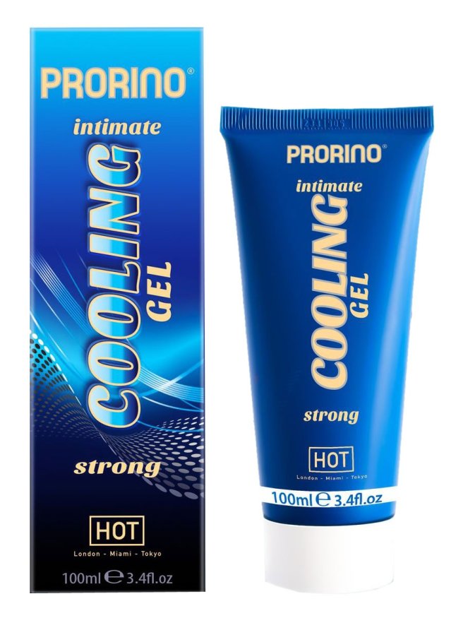 Интимный гель Hot PRORINO Intimate Strong с эффектом охлаждения, 100 мл