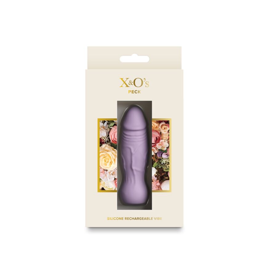Минивибратор NS Novelties X&amp;O's - Peck - Lavender