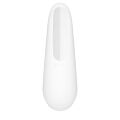 Вакуумный клиторальный стимулятор Satisfyer Curvy 1+ White с управлением через интернет