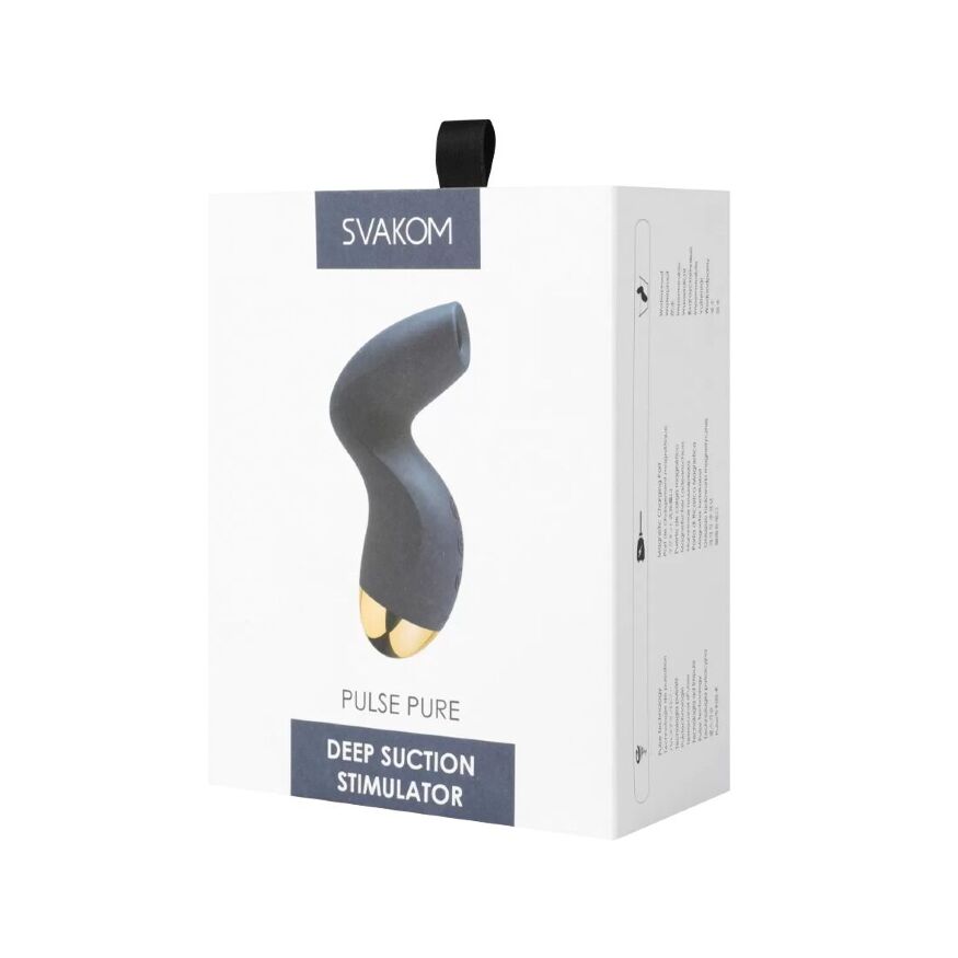 Вакуумный стимулятор Svakom Pulse Pure Navy Blue