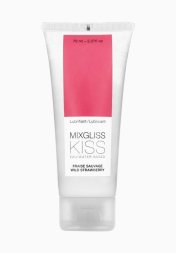Лубрикант на водной основе MixGliss KISS Wild Strawberry (70 мл)