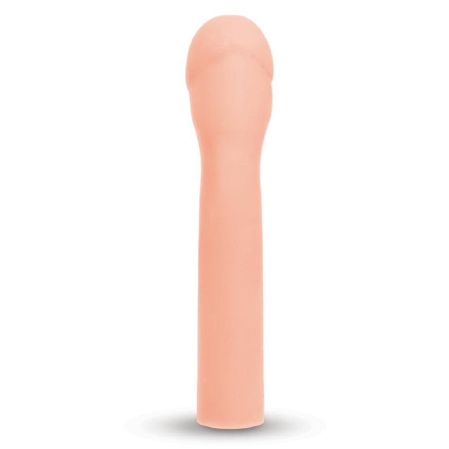Насадка на пенис Size-Up Penis Extender гладкая, бежевая