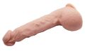 Фаллоимитатор на присоске Baile Beautiful JASON 9,4'' Flesh, BW-008041NR