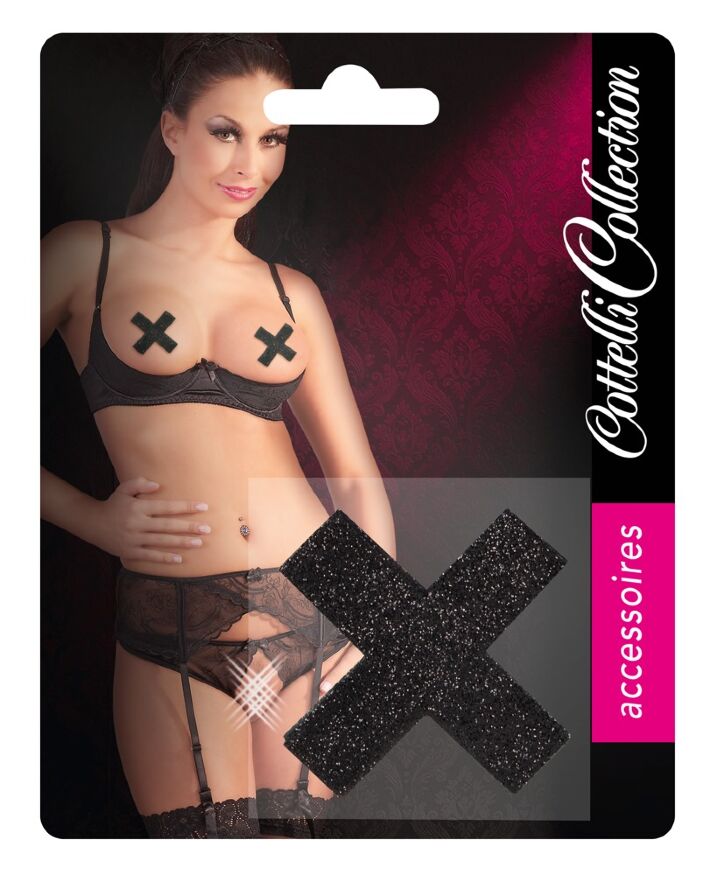 Украшение для сосков - Cottelli Collection Nipple Sticker X