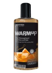 Масло для массажа согревающее и съедобное WARMup Caramel 150ml