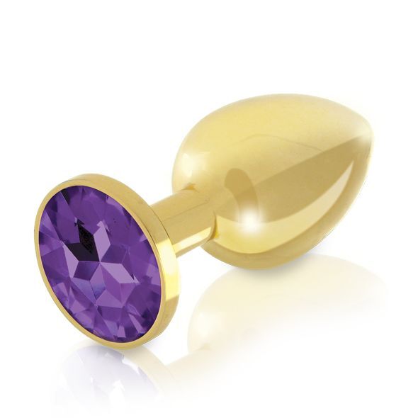 Набор металлических анальных пробок с кристаллом RIANNE S - Booty Plug Luxury Set, диаметр 3 и 3,5 см