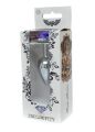 Анальная пробка с камнем в виде розы, фиолетовый Jewellery