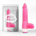 CH97136 Вибратор с яичками ребристый Pink Basic Luv Theory Chisa