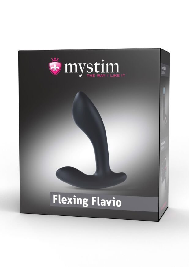 Електростимулятор простати Mystim, чорний, 13 х 3 см