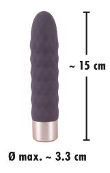 Вібратор силіконовий - Elegant Series Diamond Vibe