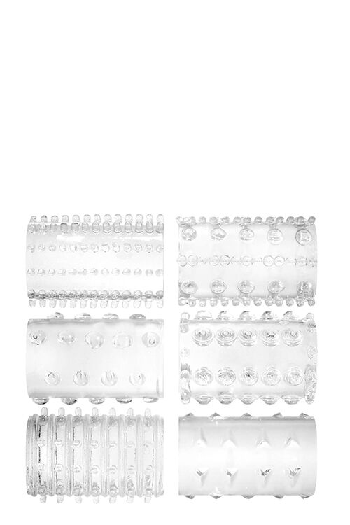 Насадки для пениса A&amp;E SUPER STRETCH TICKLER SLEEVES