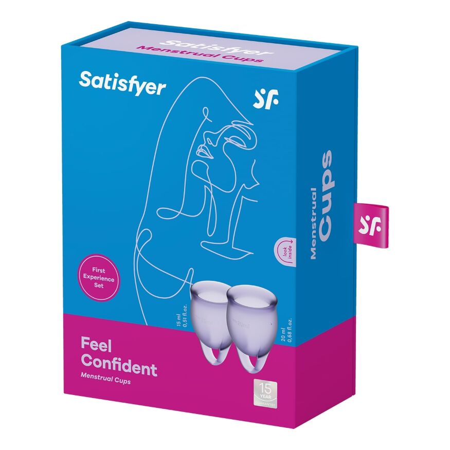 Менструальні чаші - Satisfyer Feel Confident Violet