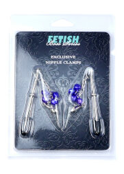 Затискачі для сосків - Fetish Boss Series Exclusive Nipple Clamps No.6