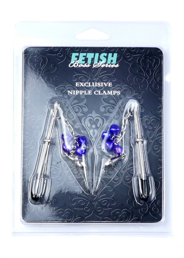 Затискачі для сосків - Fetish Boss Series Exclusive Nipple Clamps No.6