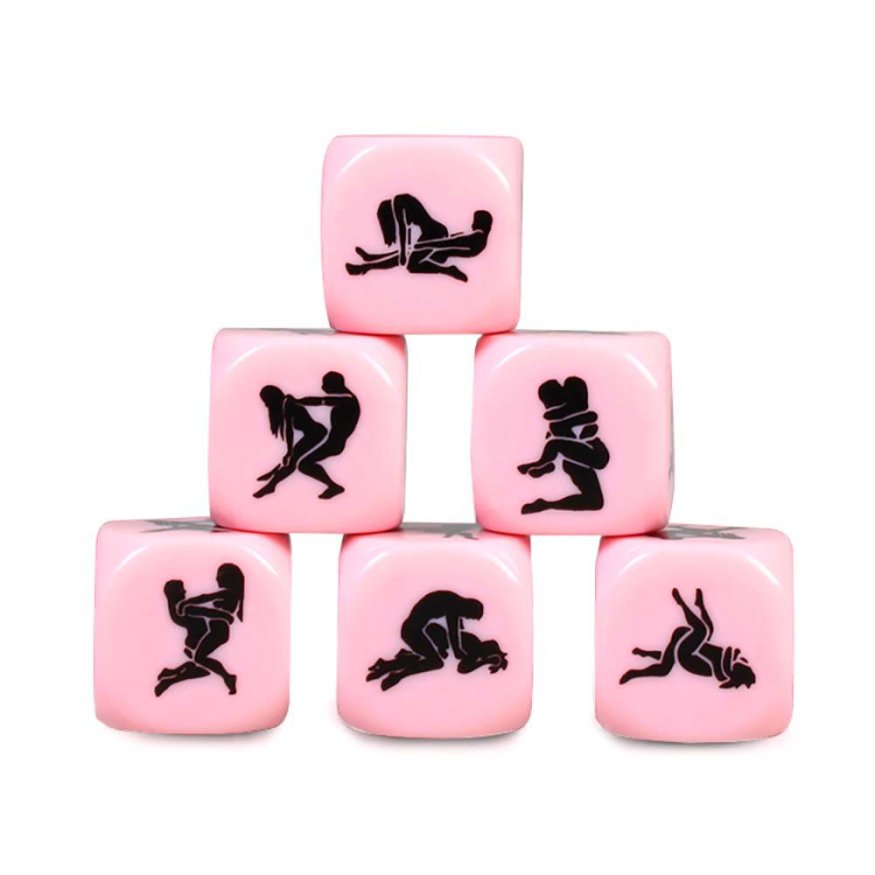 Гральний кубик - Secret Play Straight Kamasutra Die, 2,5 мм