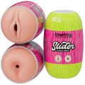 Уценка! Мастурбатор - Slider Double-Ended Masturbator Vagina and Anus (поврежденная упаковка)