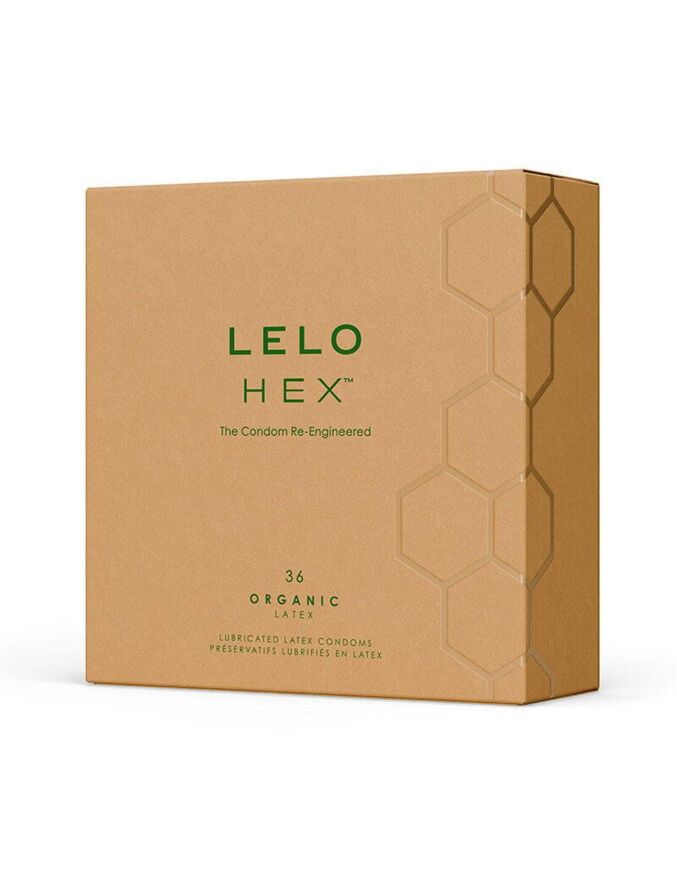 Органічні презервативи LELO HEX Condoms Organic 36 Pack
