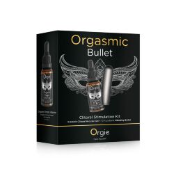 Набор Orgie Orgasmic Bullet: возбуждающие капли и виброшарик