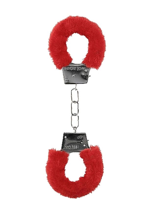 Наручники - Ouch! Beginner's Handcuffs Furry Red