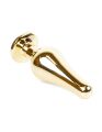 Анальная пробка Boss Series - Jewellery Gold BUTT PLUG Clear, BS6400066