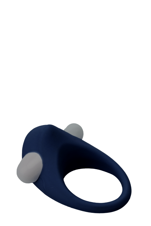 Эрекционное кольцо с вибрацией Dream Toys RINGS OF LOVE STIMU RING BLUE
