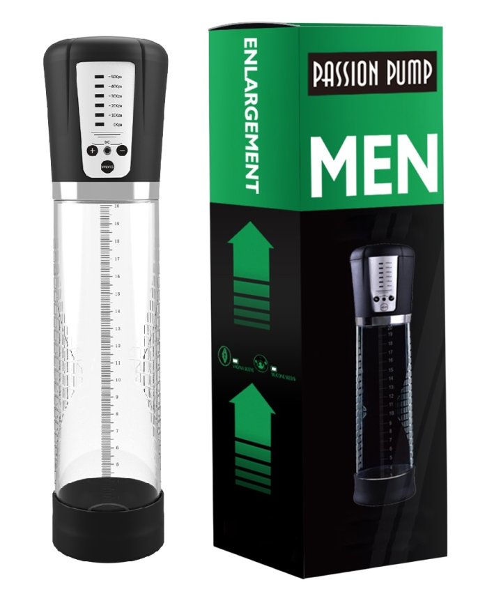 Автоматическая вакуумная помпа с зарядкой от USB CANWIN ENLARGEMENT Passion Pump Men - P628AU
