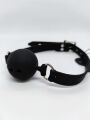 Кляп DS Fetish Mouth silicone gag L black