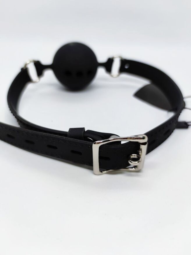 Кляп DS Fetish Mouth silicone gag L black