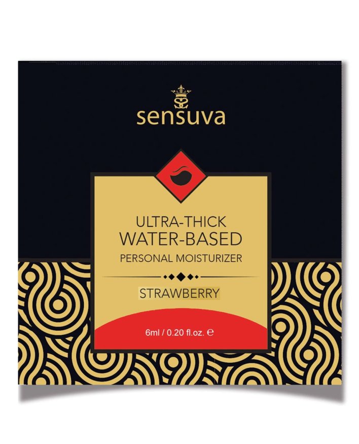 Пробник Sensuva - Ultra - Thick Water-Based Strawberry (6 мл)