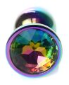 Анальная пробка Boss Series - Jewellery Multicolour PLUG Clear S, BS6400116