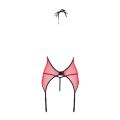 Passion Peonia Corset - эротический корсет с кружевом, XXL/XXXL (красный)